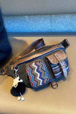 Ethnic Style Large Capacity Leisure Versatile Messenger Bag