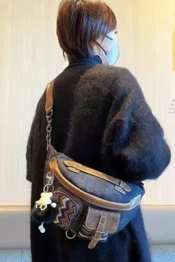 Ethnic Style Large Capacity Leisure Versatile Messenger Bag