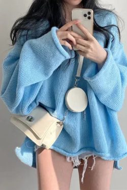 Extra Long Sleeve Loose Sweater