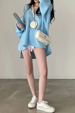 Extra Long Sleeve Loose Sweater