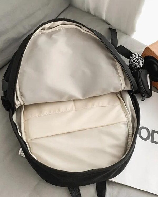 Extra Pockets Casual School Backpack