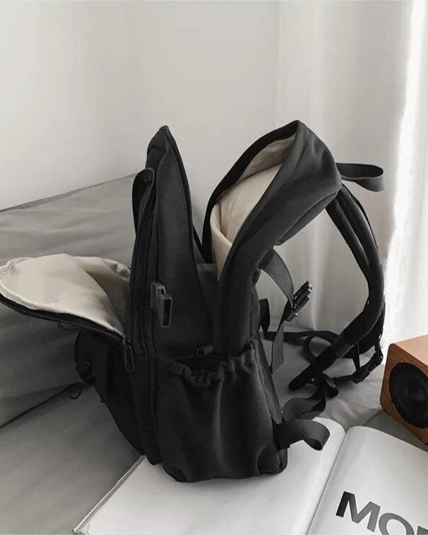 Extra Pockets Casual School Backpack