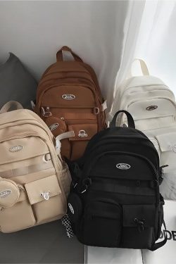 Extra Pockets Casual School Backpack