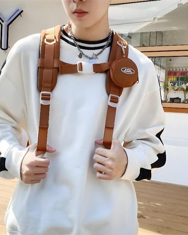 Extra Pockets Casual School Backpack