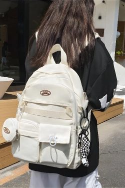 Extra Pockets Casual School Backpack