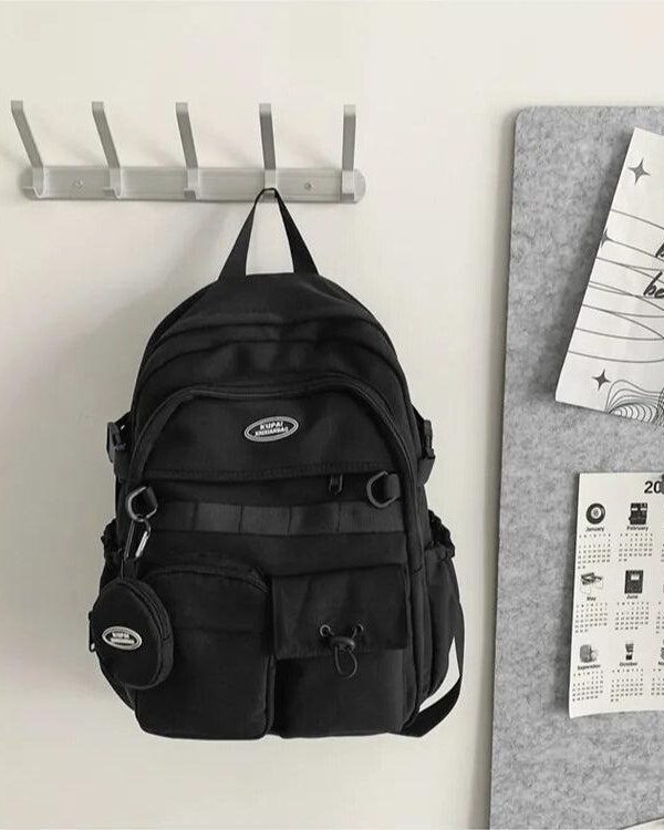 Extra Pockets Casual School Backpack