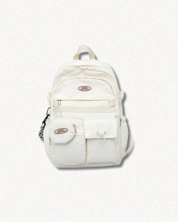 Extra Pockets Casual School Backpack