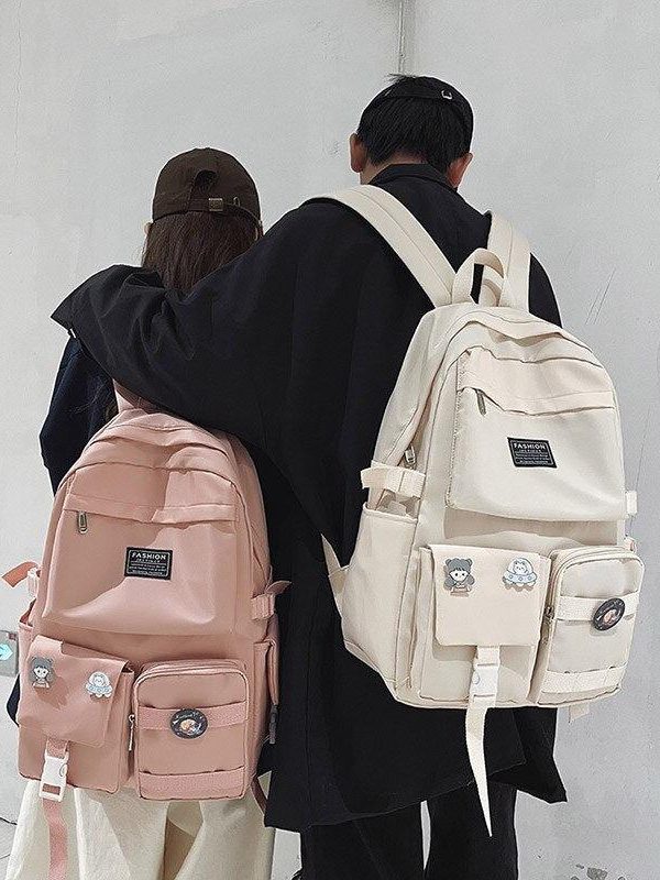 Extra Pockets Unisex School Backpack