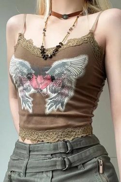 Fairy Grunge Angel Wings Top