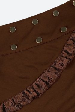 Fairy Grunge Asymmetric Mini Skirt