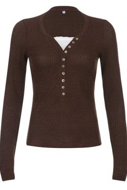 Fairy Grunge Button Front Top