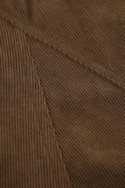 Fairy Grunge Corduroy Midi Skirt