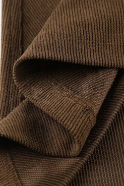 Fairy Grunge Corduroy Midi Skirt