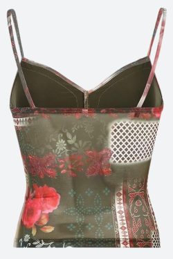 Fairy Grunge Floral Top