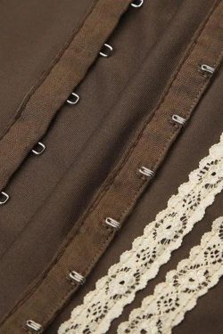 Fairy Grunge Lace Corset Top