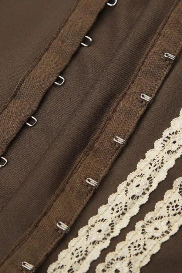 Fairy Grunge Lace Corset Top