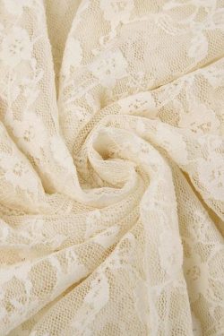 Fairy Grunge Lace Midi Skirt