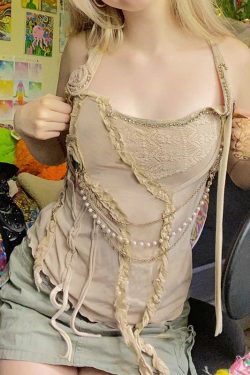 Fairy Grunge Layered Tank Top