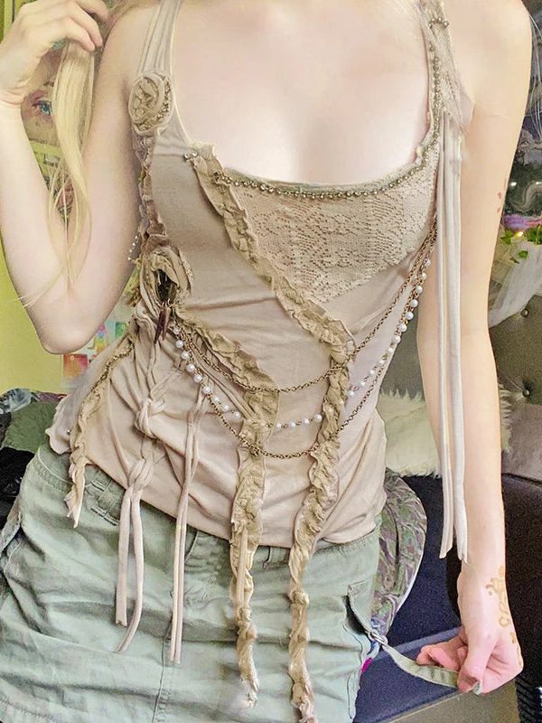 Fairy Grunge Layered Tank Top