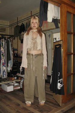 Fairy Grunge Ruffled Crop Cardigan