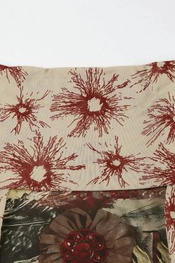 Fairycore Bohemian Off Shoulder Top