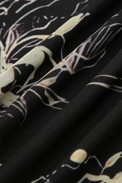 Fairycore Dark Fairy Midi Skirt