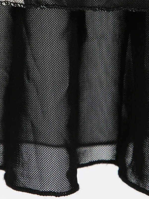 Fairycore Dark Fairy Midi Skirt