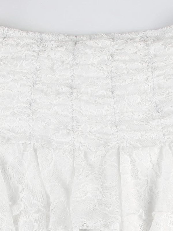 Fairycore Lace Mini Skirt