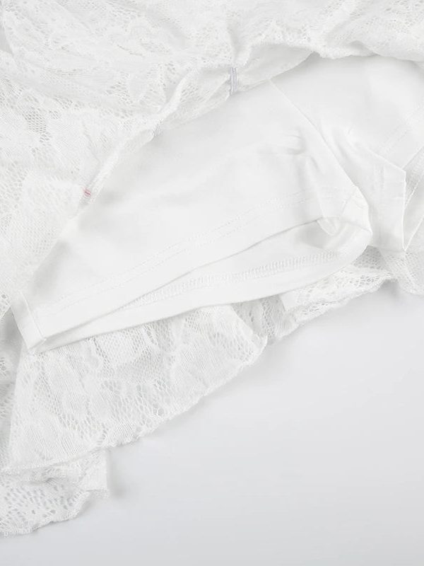 Fairycore Lace Mini Skirt