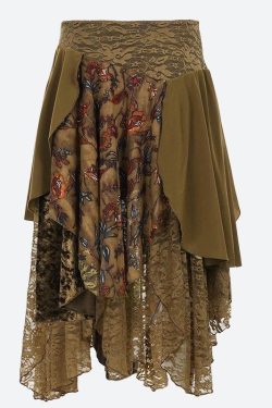 Fairycore Layered Midi Skirt