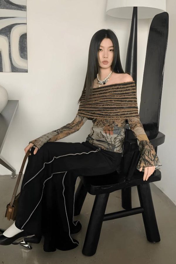 Fairycore Off Shoulder Top