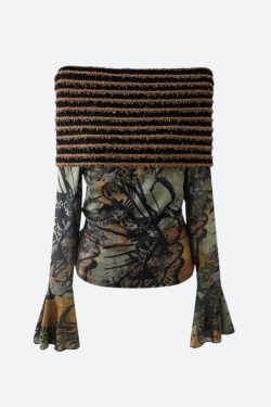 Fairycore Off Shoulder Top