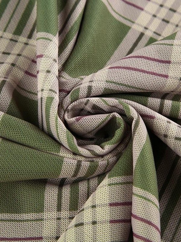 Fairycore Plaid Maxi Skirt