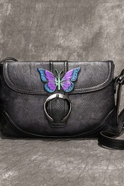 Fashion Green Animal pattern Paitings Calf Leather Satchel Handbag