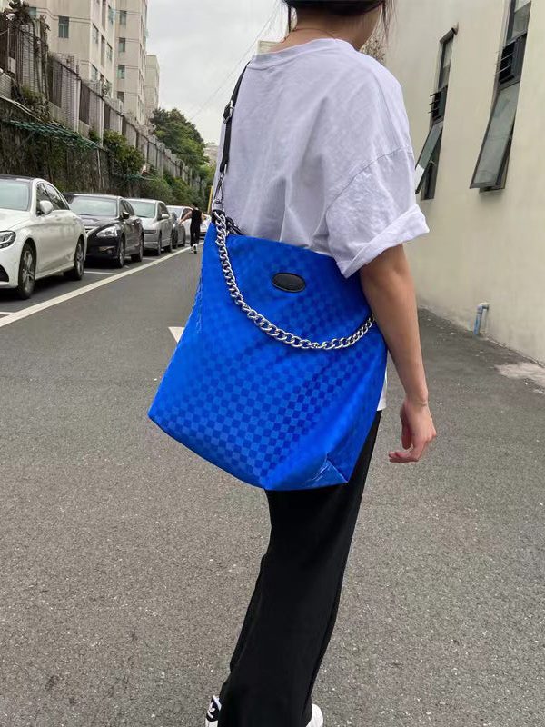 Fashion Green Large Capacity Velour Satchel Bag Handbag