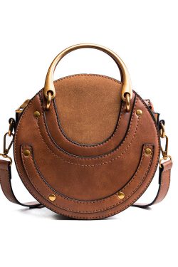 Fashion Green Suede Patchwork Faux Leather Satchel Handbag