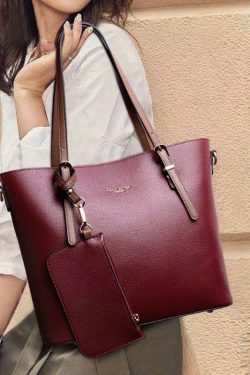 Fashion Mulberry Large Capacity Calf Leather Tote Handbag