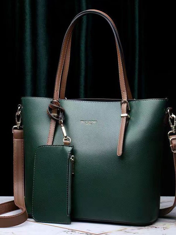 Fashion Mulberry Large Capacity Calf Leather Tote Handbag