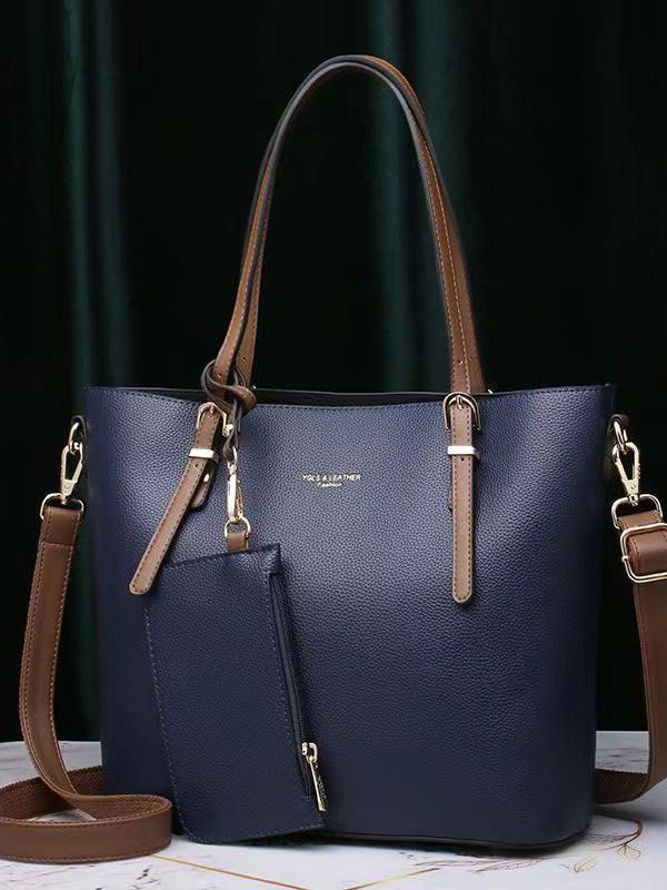 Fashion Mulberry Large Capacity Calf Leather Tote Handbag