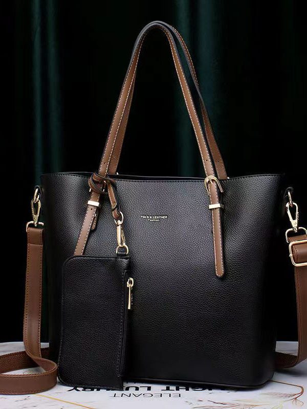 Fashion Mulberry Large Capacity Calf Leather Tote Handbag