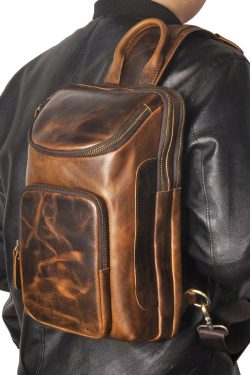 Fashionable Boutique Cowhide Versatile Chest Bag
