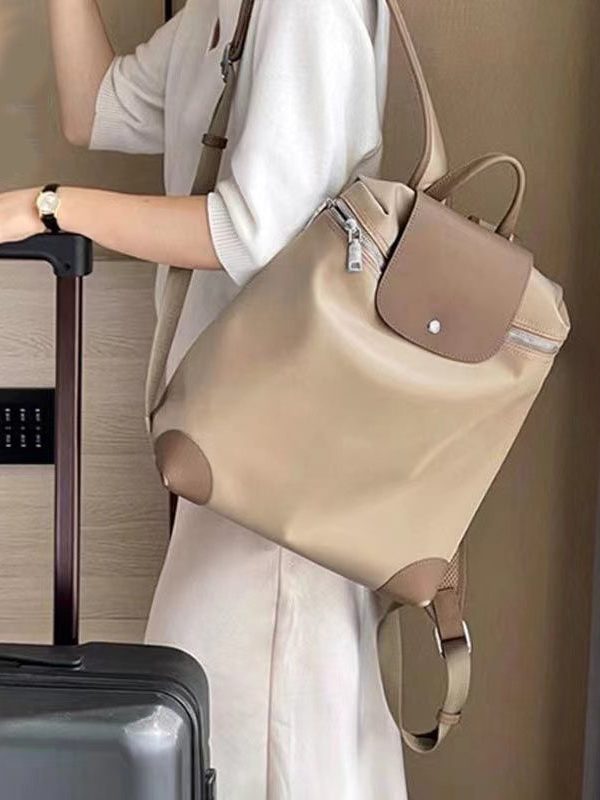 Fashionable Korean Version Lightweight Nylon Cloth Backpack