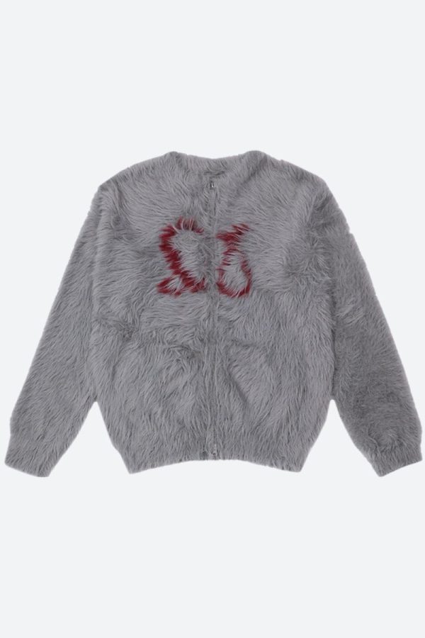 Faux Fur Cardigan