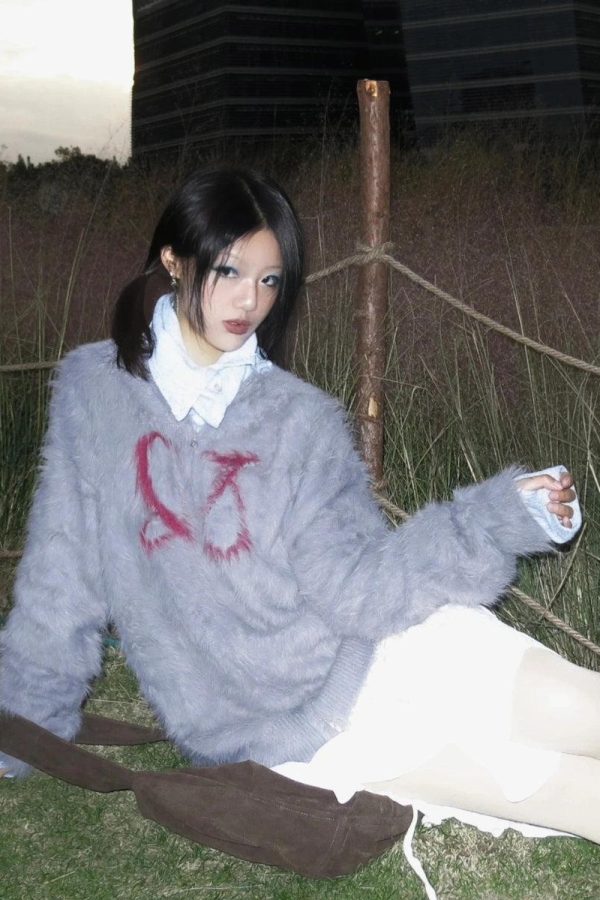 Faux Fur Cardigan