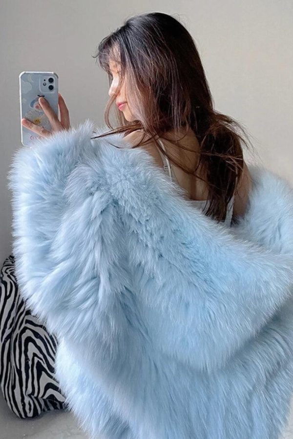 Faux Fur Hooded Jacket