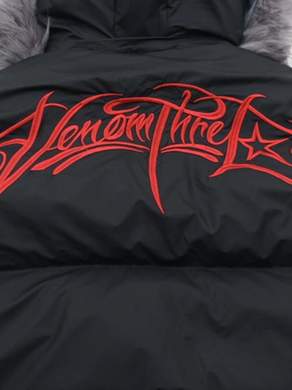 Faux Fur Hooded Puffer Jacket