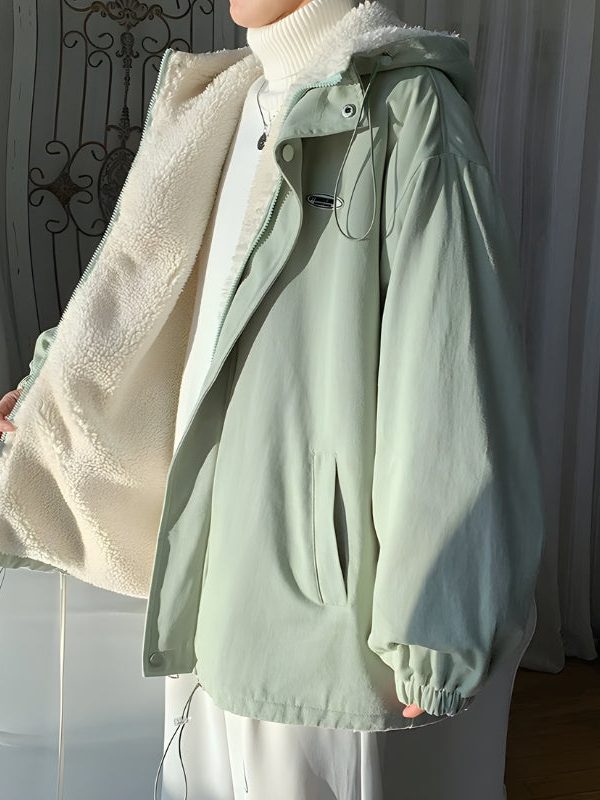 Faux Fur Lined Hooded Jacket