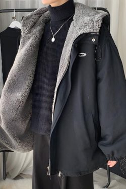 Faux Fur Lined Hooded Jacket