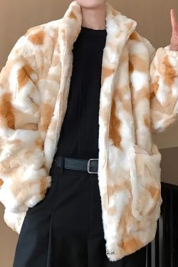 Faux Fur Zip-Up Teddy Jacket