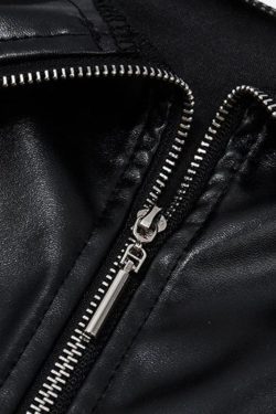 Faux Leather Mini Skirt